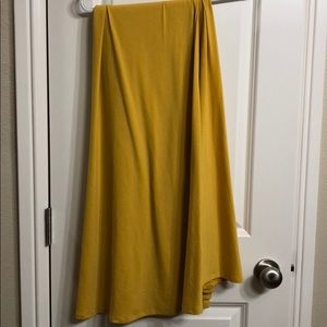 LuLaRoe maxi skirt. Large